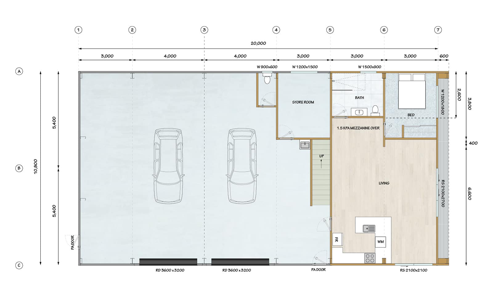 Ultimate Loft Floor Plan